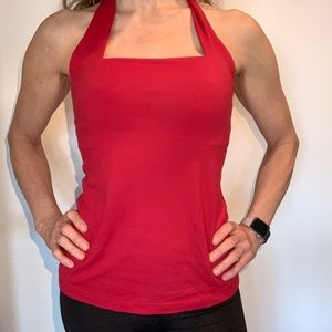 Red Tonic Yoga/Movement Top